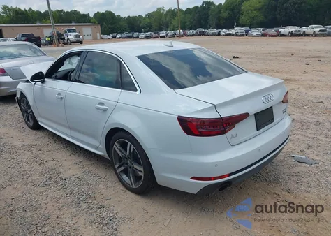 2018 Audi A4 2.0T Premium/2.0T Tech Premium z USA, uszkodzony, nr VIN WAUENAF4XJN016196